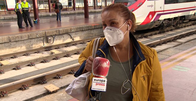 Trenes logran "mantener la distancia de seguridad" en el arranque de la fase 2