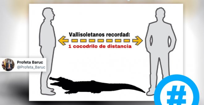 "He visto suficientes pelis como para saber que el cocodrilo de Valladolid jugará un papel esencial en el desenlace de la pandemia"