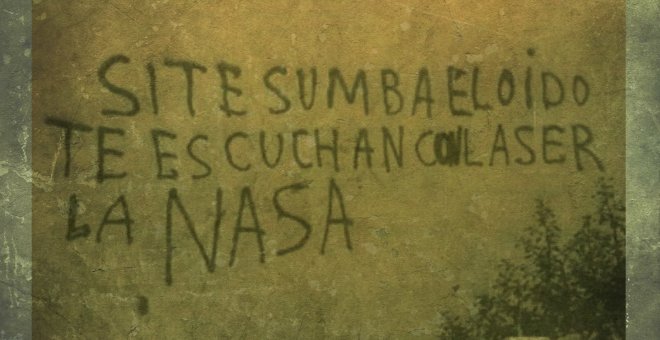 La conspiranoia aguda de Miguel Bosé resumida en pintadas clásicas