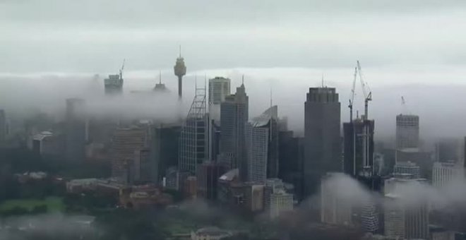 La niebla toma Sídney