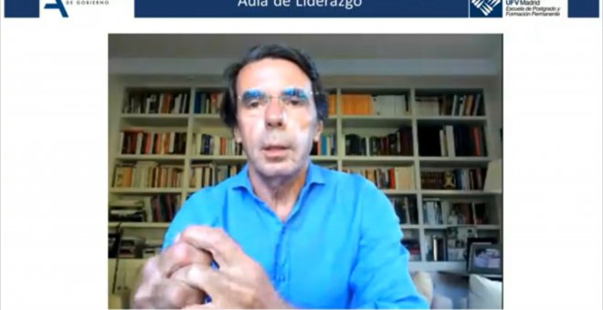 Aznar pide alejarse de fórmulas "populistas"