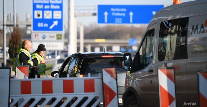 Controles en las fronteras de Alemania