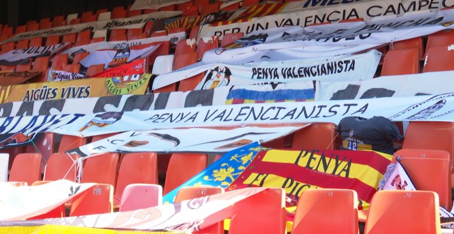 Afición Valencia CF estará presente de forma simbólica en Mestalla