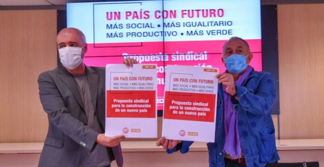 CCOO y UGT reclaman al Gobierno la apertura de una mesa de diálogo social para abordar la reconstrucción económica