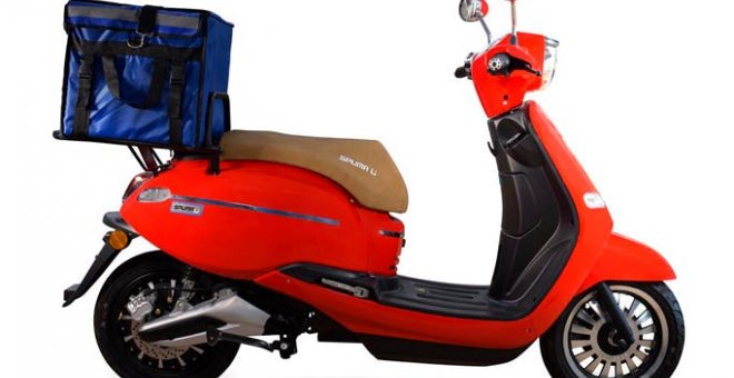 La empresa española Ebroh lanza un scooter eléctrico de reparto con 80 km de autonomía