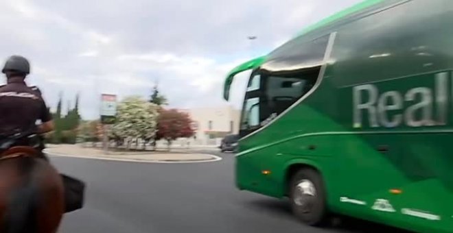 Así vivió la afición el derbi sin pisar el estadio