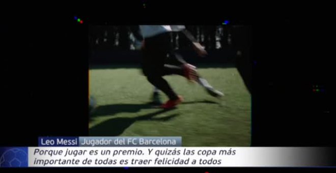 Messi: "Estar lejos de las canchas me hizo pensar, como cualquier otro jugador solo quiero jugar"