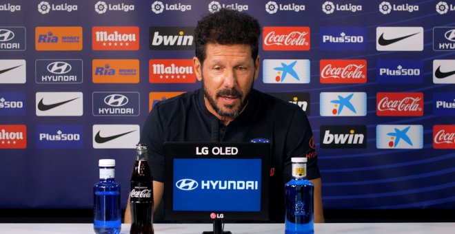 Simeone: "Nos preocupa todo, vamos a entrar en algo desconocido"