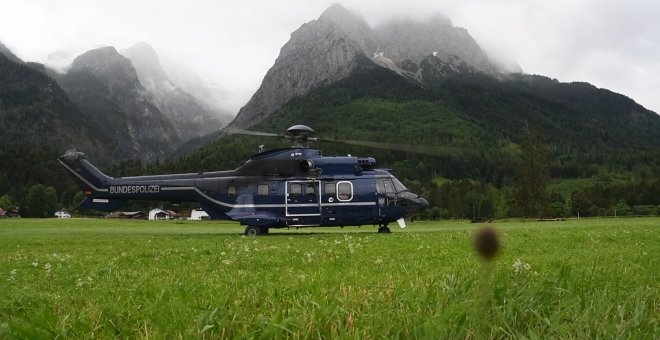 Excursionistas quedaron atrapados y fueron rescatados en helicóptero