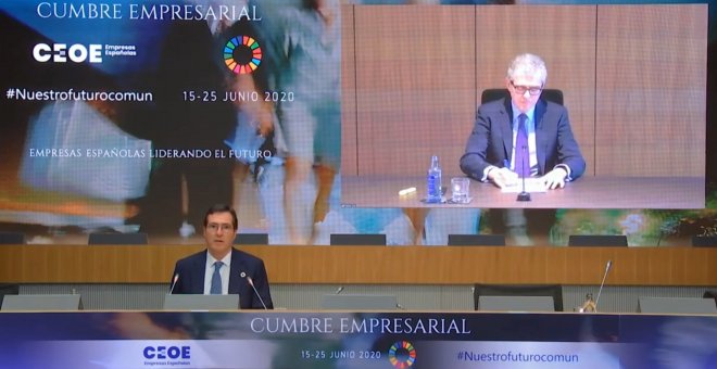 Garamendi asegura que las empresas españolas pondrán en marcha España