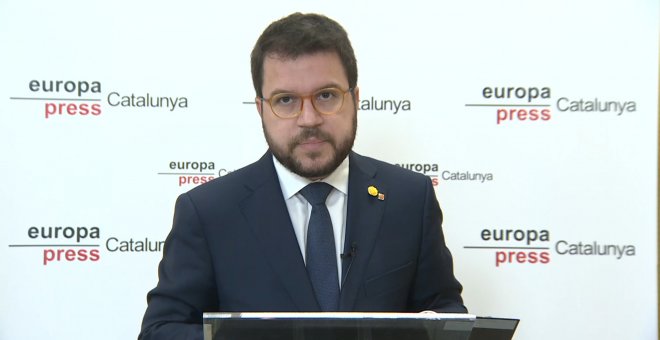 Aragonès llama a PSC y comunes a implicarse en la llegada de recursos a Cataluña