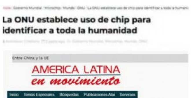 Bulocracia - La ONU no te va a poner un chip para tenerte identificado