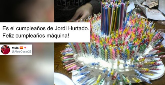 El mundo celebra el cumpleaños de Jordi Hurtado: "El único superviviente del Big Bang"