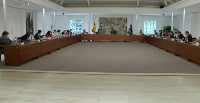 Pedro Sánchez preside el Consejo de Ministros