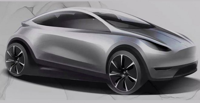 El coche eléctrico más pequeño de Tesla, inspirado en el diseño chino