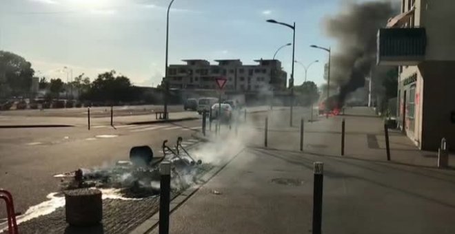 Violentos disturbios en la ciudad francesa de Dijon