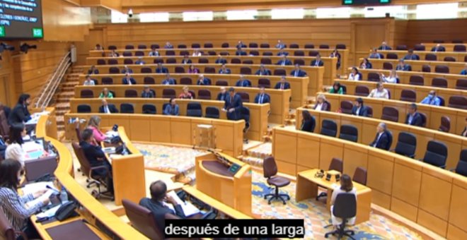 Confrontación en el Senado en la recta final de la desescalada