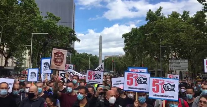 Trabajadores de Nissan exigen la autorización previa a los ERE