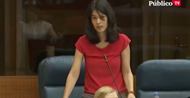 Isa Serra defiende la Sanidad pública frente a Isabel Díaz Ayuso