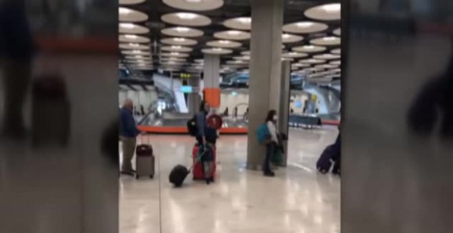 El aeropuerto de Madrid endurece el protocolo sanitario para evitar que se filtren contagios