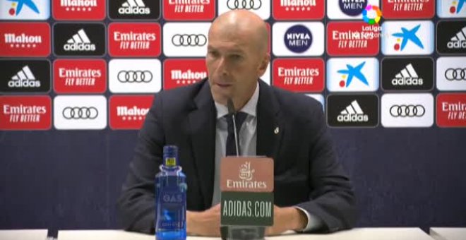 Zidane: "Son tres puntos muy importantes, hasta el final va a ser así"
