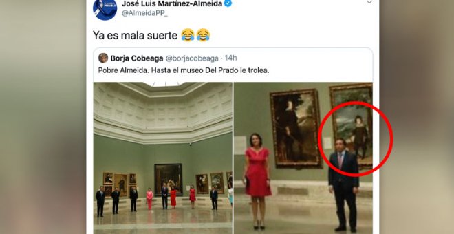 El troleo del Museo del Prado a Almeida del que ha sabido reírse hasta él mismo