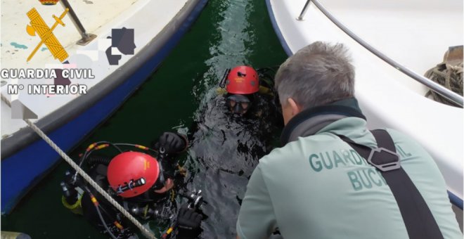 Desmantelado un vivero clandestino en el puerto pesquero de Santander