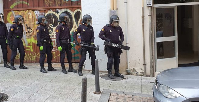 Erradicado un 'punto negro' de venta de drogas en el centro de Santander
