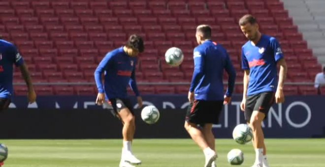 Simeone seguirá usando a Marcos Llorente como segundo delantero ante el Valladolid