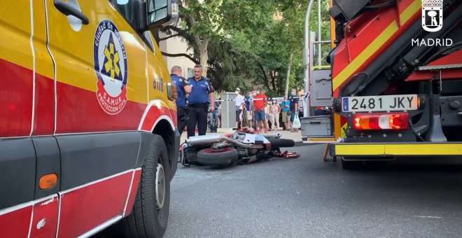 Un fallecido en una colisión en Ciudad de los Ángeles (Madrid)