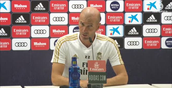 Zidane: "Yo no le voy a decir nunca a un jugador lo que tiene que decir"