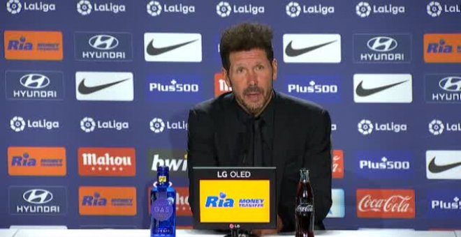 Simeone: "Hay que reinventarse sin buscar excusas"