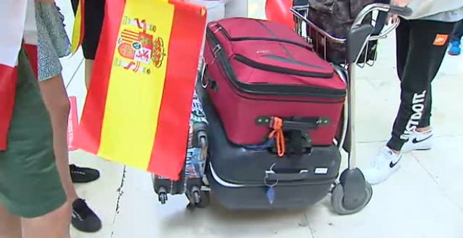 Los aeropuertos españoles reciben a los primeros turistas tras el confinamiento