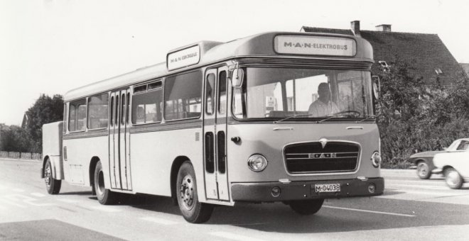 MAN 750 HO-M10 E: así era el primer autobús eléctrico de MAN, presentado hace 50 años