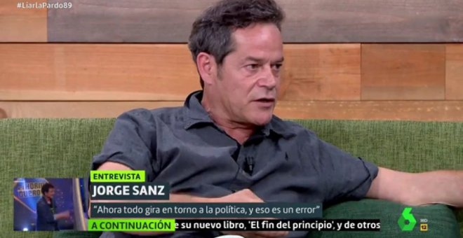 La equidistancia de Jorge Sanz: "Somos un país en el que puede haber extrema derecha y extrema izquierda"