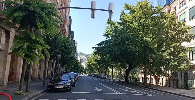 Bilbao alcanza los 36 grados por la tarde