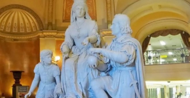 Vecinos de Talavera de la Reina piden la escultura de Isabel la Católica que California no quiere