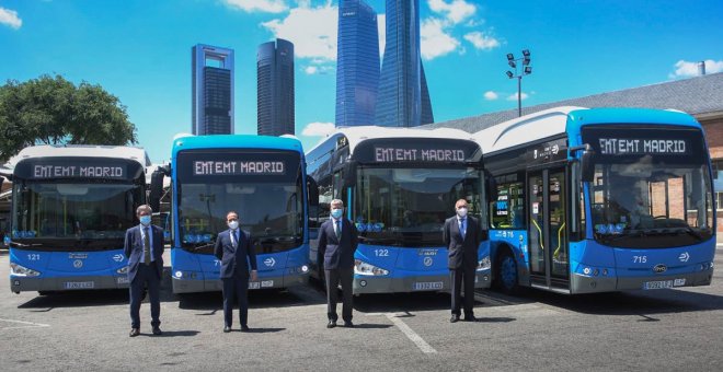 Acuerdo para electrificar la red de autobuses urbanos de la EMT