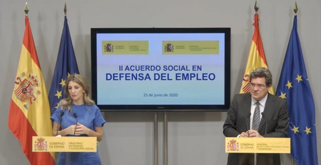 Escrivá cifra en hasta 11.000 millones el coste de los ERTE para la Seguridad Social