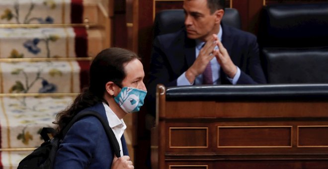 Sánchez defiende que la pandemia ha "soldado" la coalición con Podemos y rechaza una "remodelación" en el Gobierno