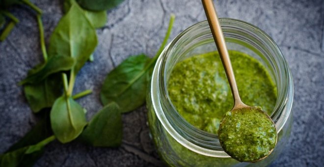 Pato confinado - Receta de salsa pesto e ideas de platos para utilizarla