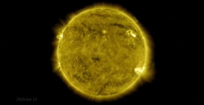 La NASA muestra la evolución del Sol a lo largo de los últimos 10 años