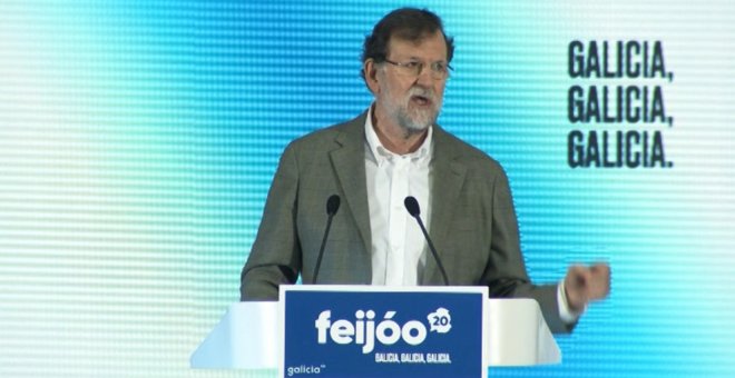 Rajoy reivindica el PP: "Cuando nos tocó gobernar, lo hicimos mejor que lo demás"