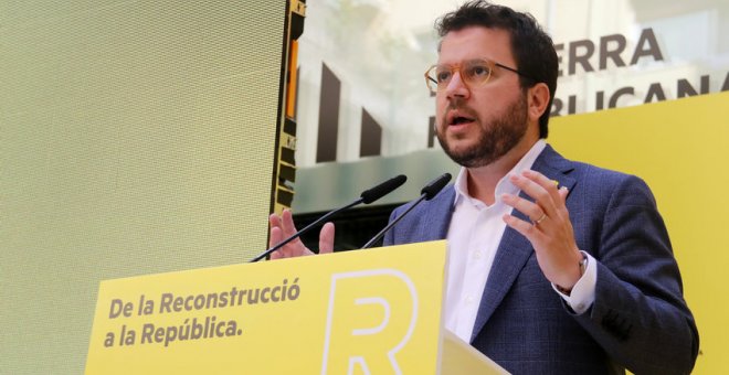 Aragonès: "L'agenda de la reconstrucció és l'agenda de la república catalana"