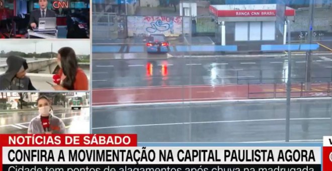 Una reportera de la CNN es atracada a punta de cuchillo en pleno directo