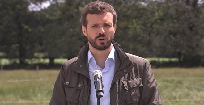 Casado recrimina a Sánchez que vaya a Galicia a "insultarle": "Está crispado"