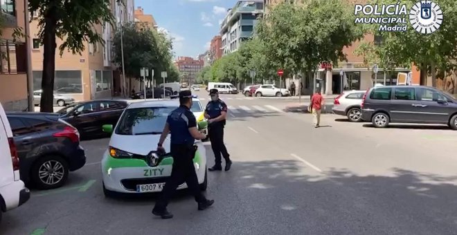 Ocho detenidos por alquilar con documentación robada coches eléctricos