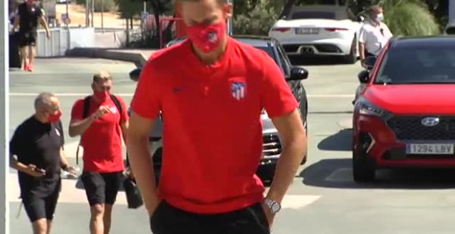 El Atlético viaja a Barcelona con las bajas de Koke y Savic por sanción