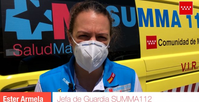 La Jefa de Guardia de SUMMA112 explica las lesiones del trabajador fallecido