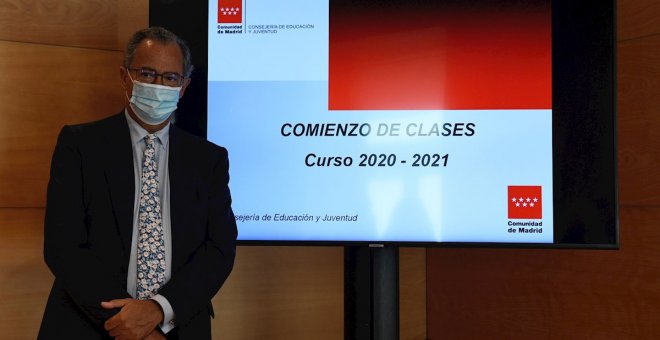 Madrid no reducirá el número de alumnos por aula en la vuelta a las clases